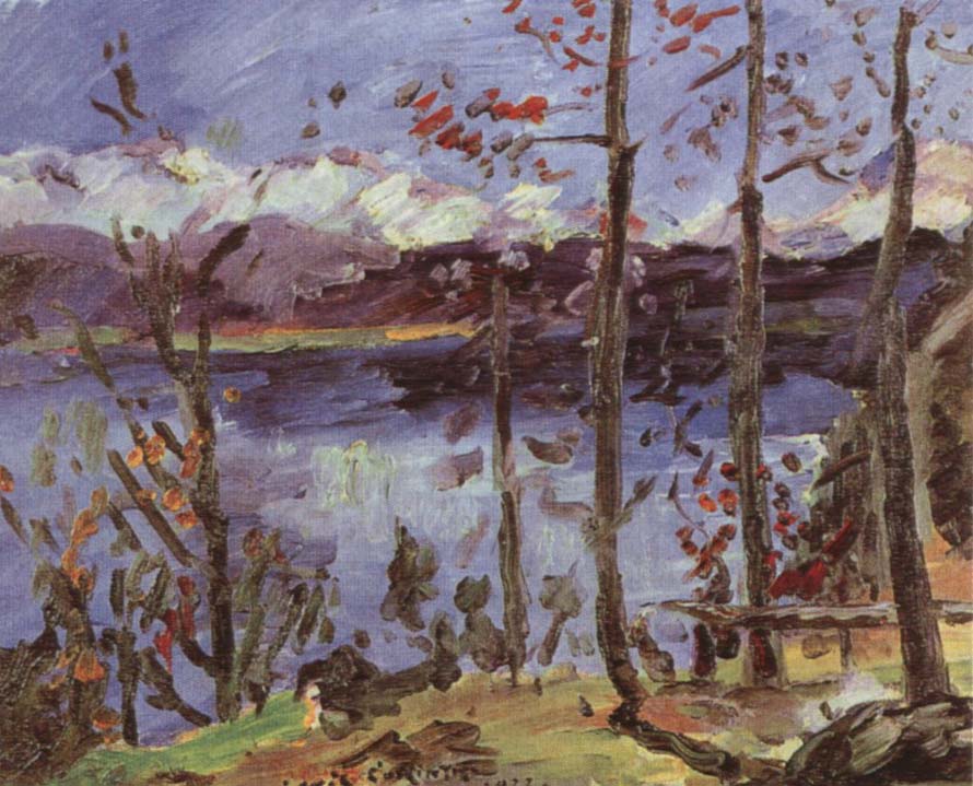 Lovis Corinth Easter at Lake Walchen